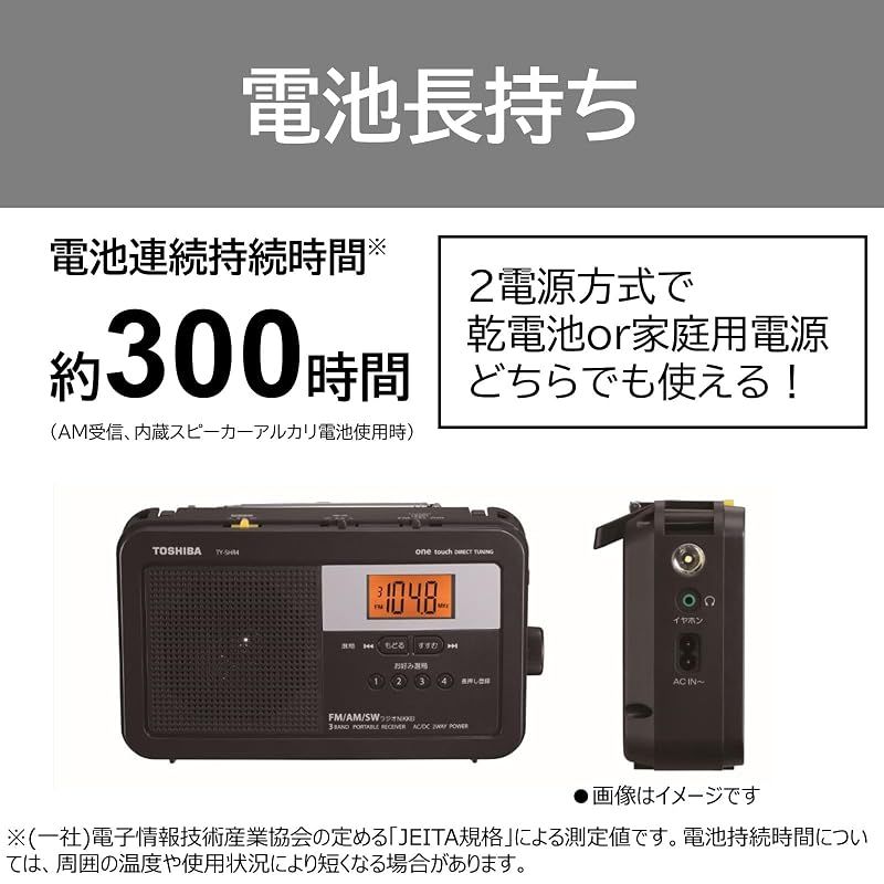 Portable Tv Toshiba( Ty-Shr4(Km) Led Lcd Fm Am 0