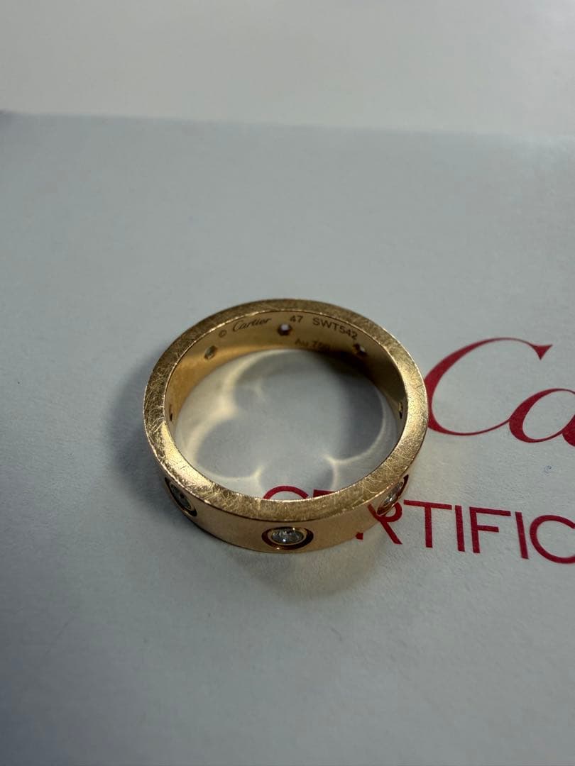 Cartier Rings Cartierlove 8P #48