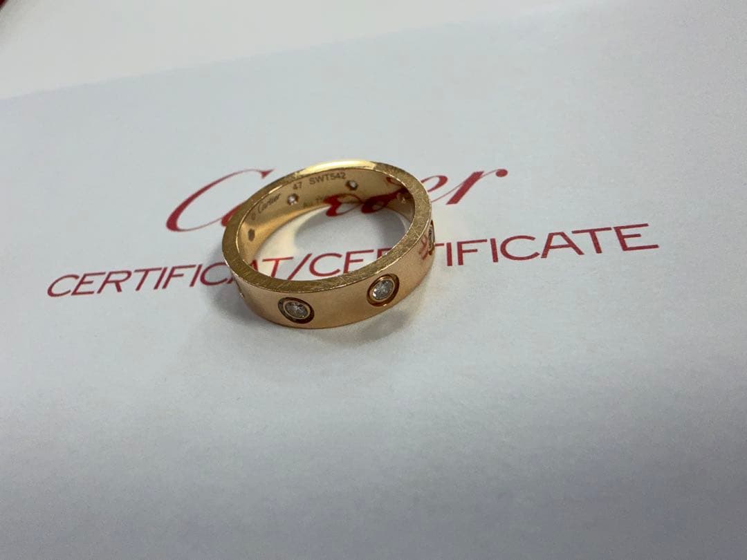 Cartier Rings Cartierlove 8P #48