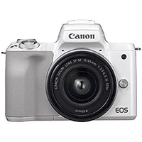 Digital Slr Eos Kiss M Ef-M15-45 Is Stm Eoskissmwh1545Islk
