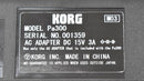 Korg Keyboard Electronic Piano Pa300