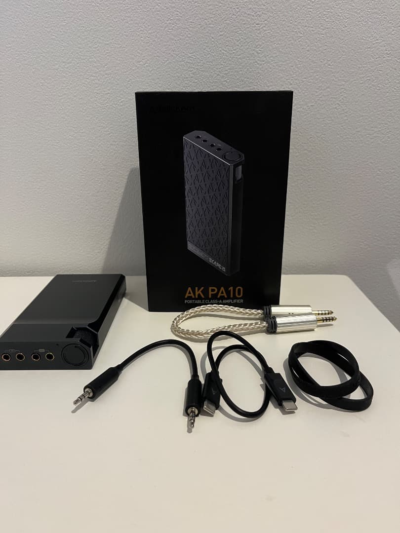 Fiio Portable Amplifier Dac Astell&Kern Ak Pa10 Ifi 4.4 To Cable