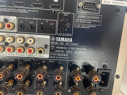 Av Amplifiers Yamaha Rx-V3067