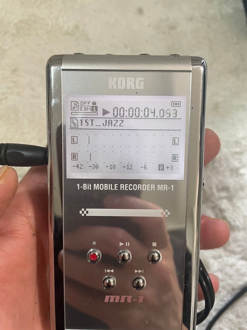 Korg Recording Accessories Mr-1 1-Bit Mobile Recorder