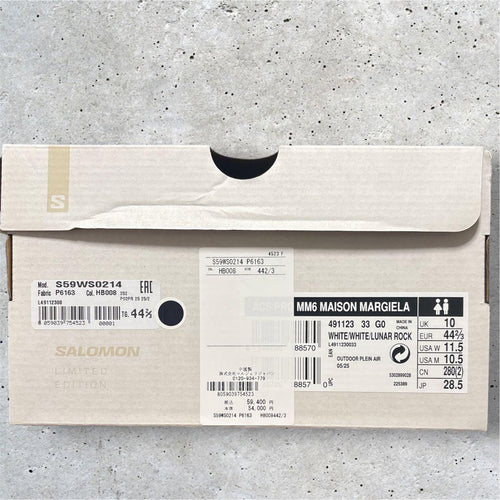 Maison Margiela Sneakers Mm6 X Salomon Acs Pro White