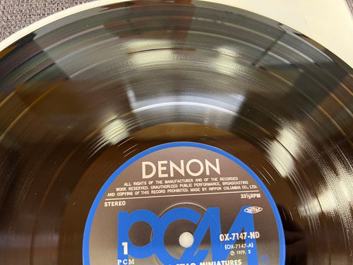 Japanese Music Apr S Un R Ve Ox-7147-Nd Denon Lp