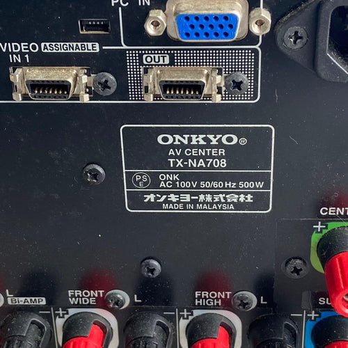 Onkyo Av Amplifier Tx-Na708