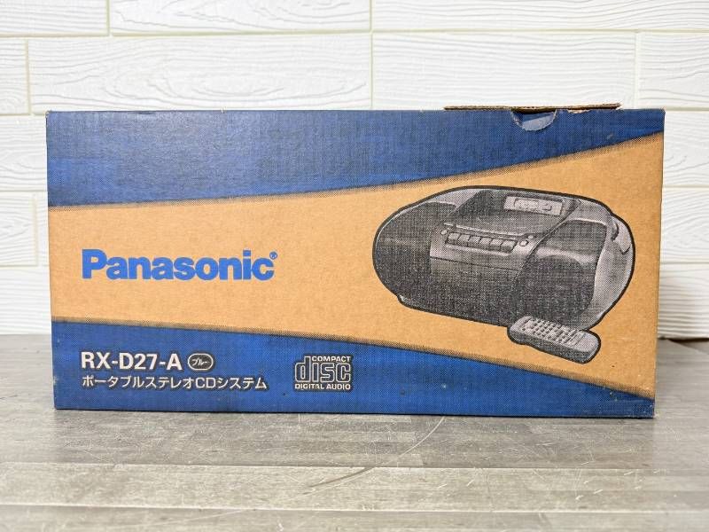 Panasonic Cd Md Cassette Deck Rx-D27-A 170426