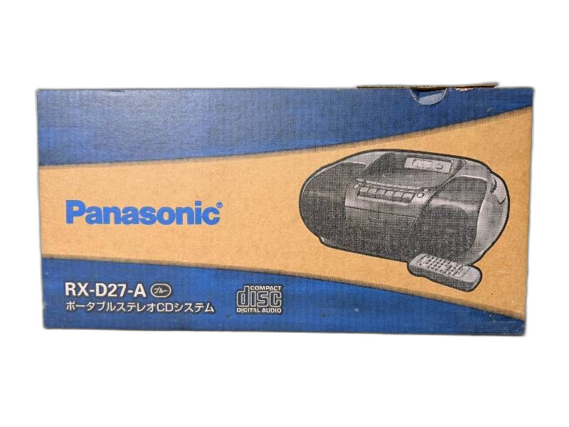 Panasonic Cd Md Cassette Deck Rx-D27-A 170426
