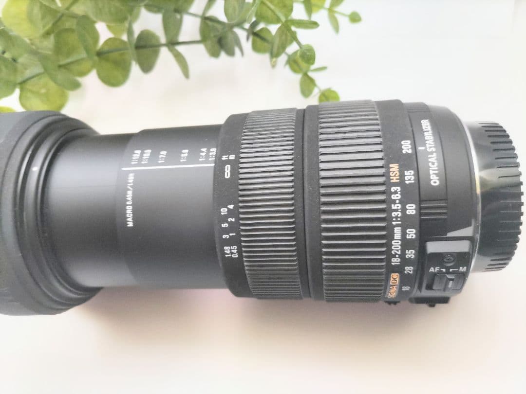Sigma Zoom Lenses 18-200Mm F3.5-6.3 Dc Os Hsm