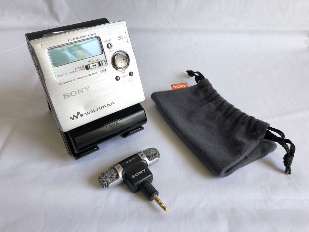 Sony Portable Md Player Mz-R909