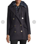 Moncler Pea Coats Wool Galatea
