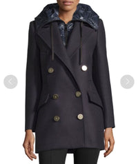 Moncler Pea Coats Wool Galatea