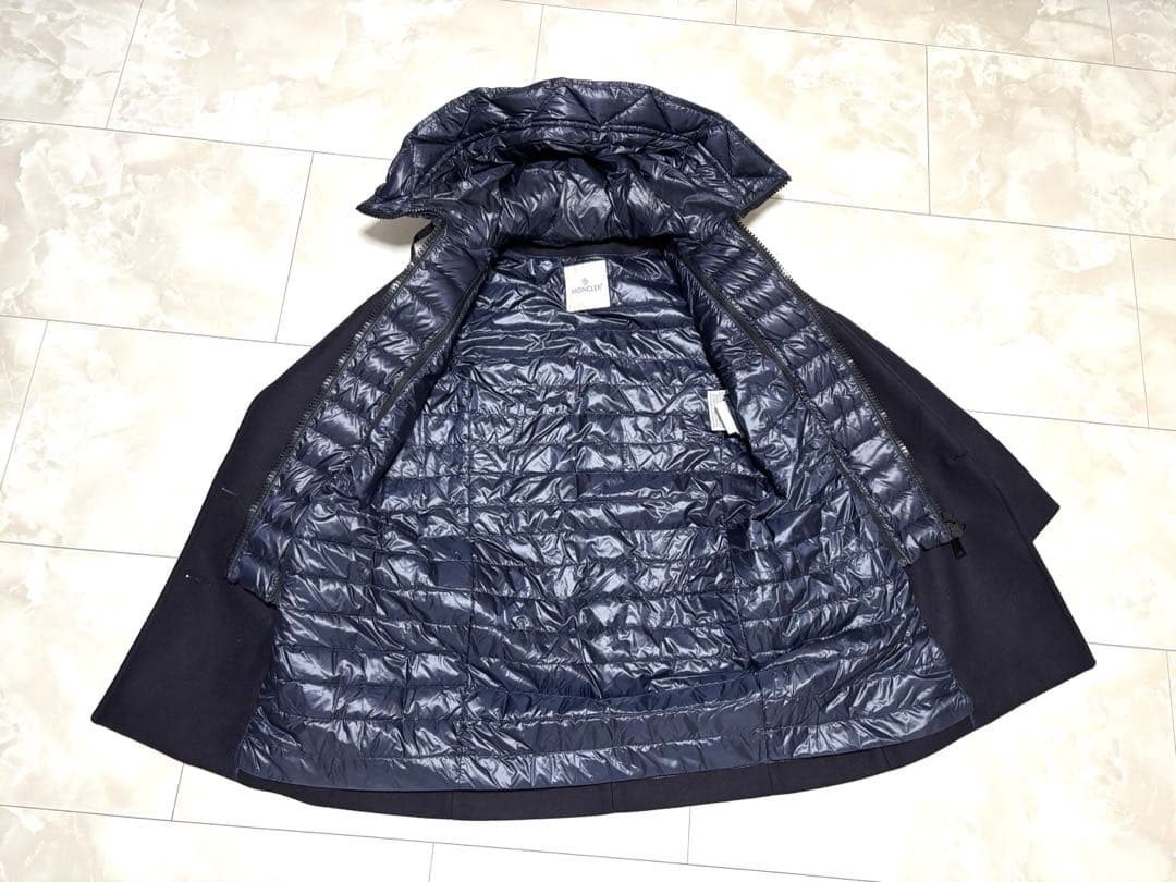 Moncler Pea Coats Wool Galatea