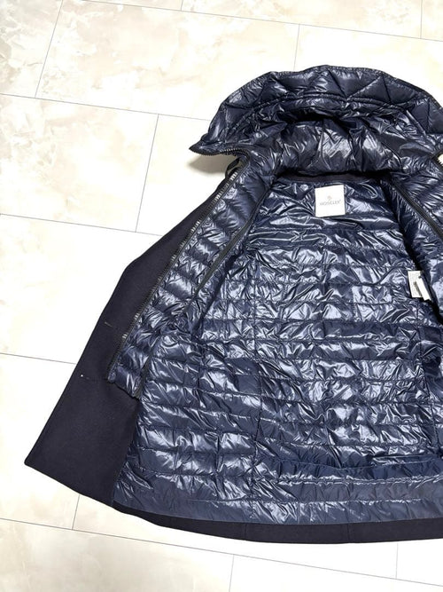 Moncler Pea Coats Wool Galatea
