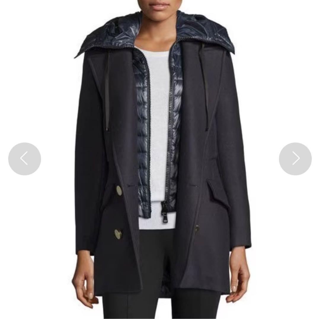 Moncler Pea Coats Wool Galatea