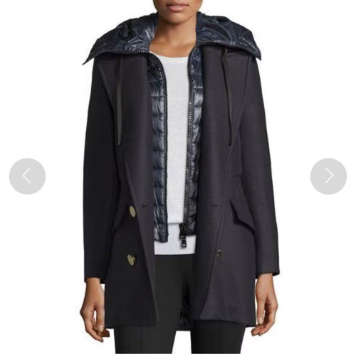 Moncler Pea Coats Wool Galatea
