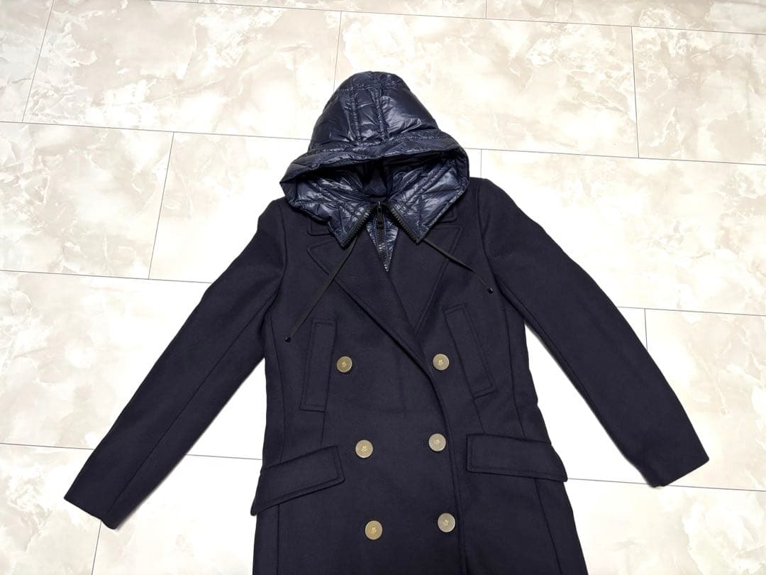 Moncler Pea Coats Wool Galatea