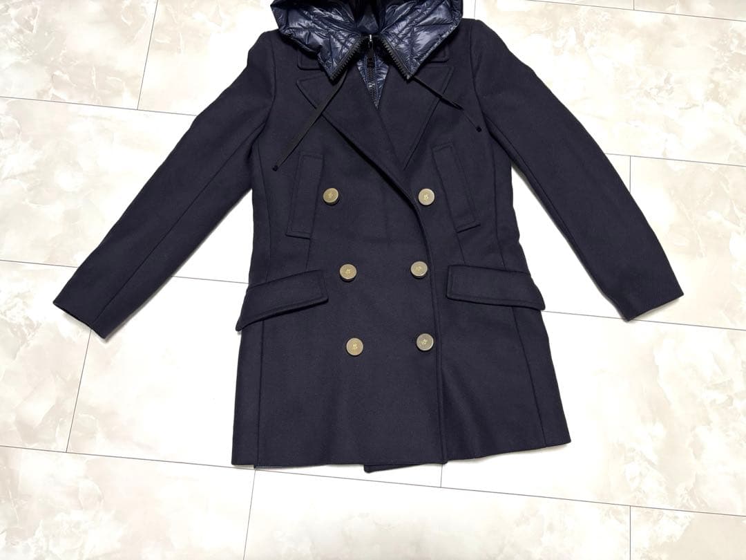 Moncler Pea Coats Wool Galatea