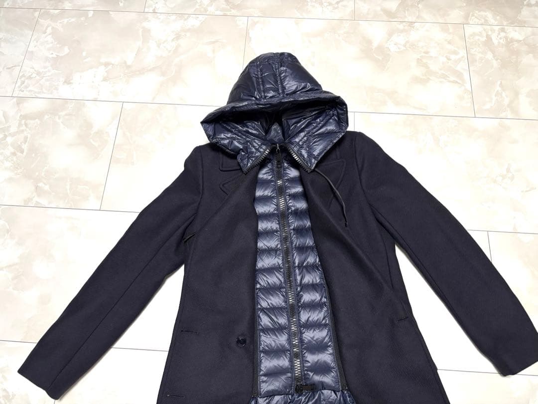 Moncler Pea Coats Wool Galatea