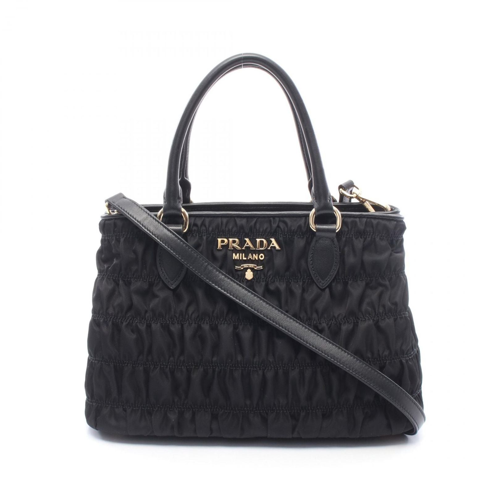 Prada Tote Bag Tessuto Gaufre' 2Way