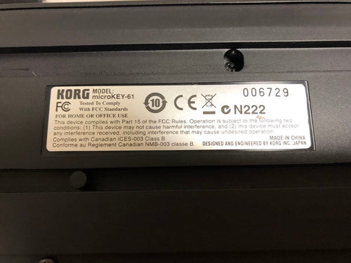 Korg Other Microkey-61