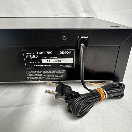 Cd, Md Cassette Decks Denon Drr-780