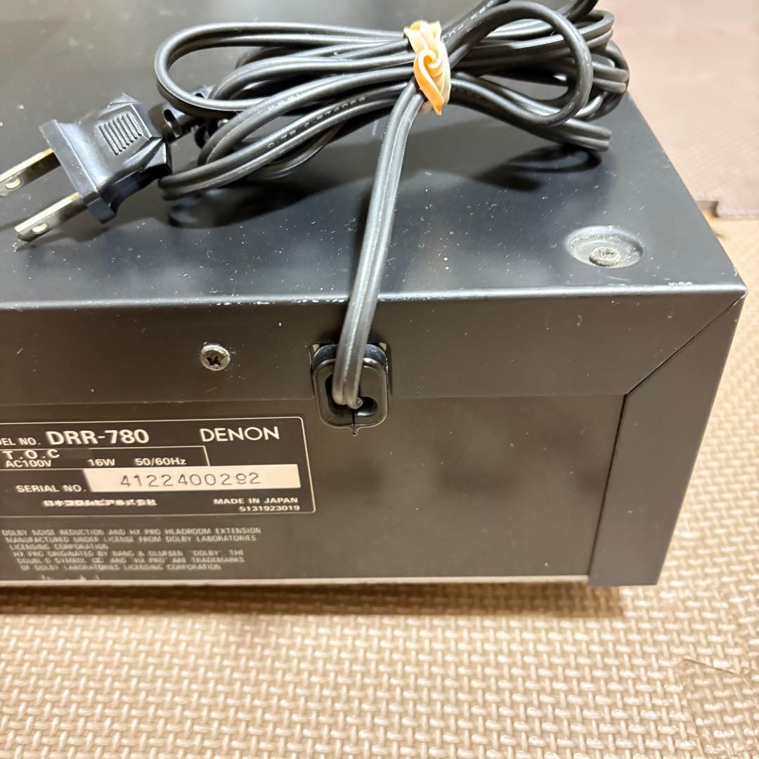 Cd, Md Cassette Decks Denon Drr-780