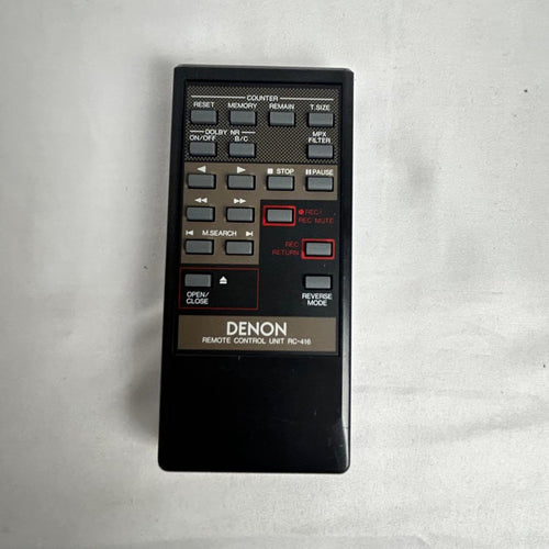 Cd, Md Cassette Decks Denon Drr-780