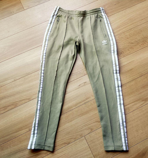Adidas Originals Wide-Leg Pants Loose-Fitting M