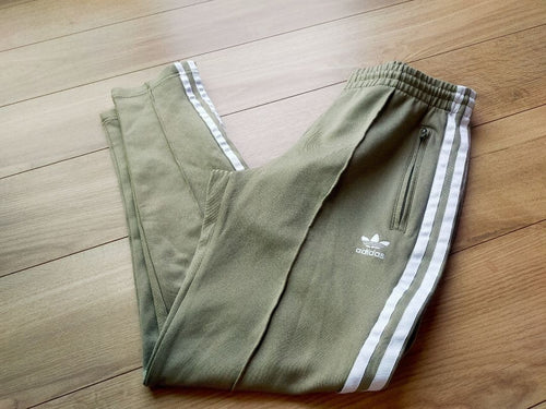 Adidas Originals Wide-Leg Pants Loose-Fitting M