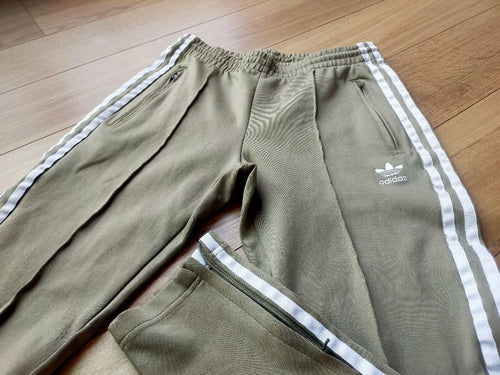 Adidas Originals Wide-Leg Pants Loose-Fitting M