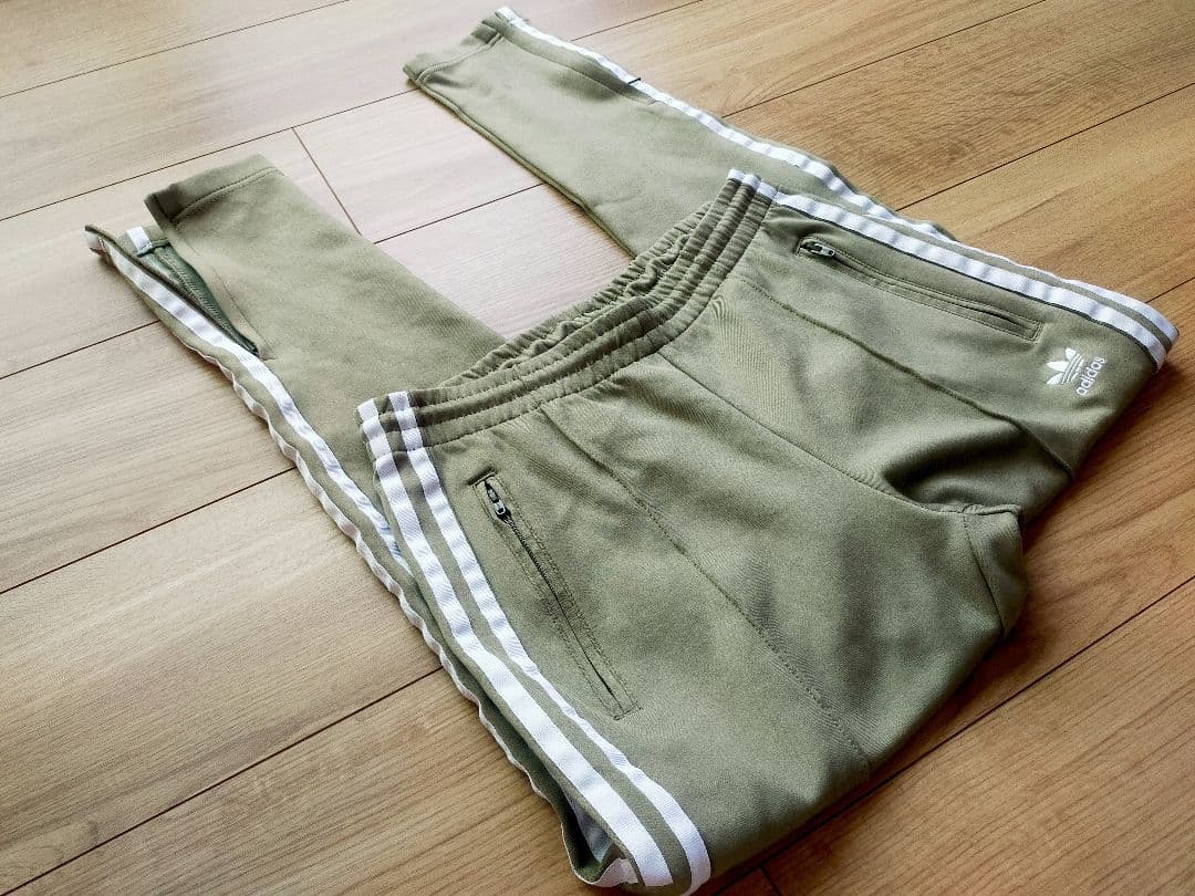 Adidas Originals Wide-Leg Pants Loose-Fitting M