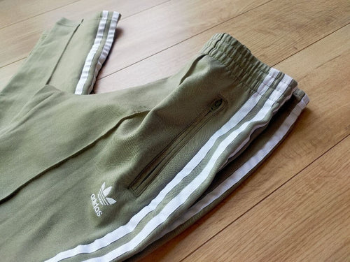 Adidas Originals Wide-Leg Pants Loose-Fitting M