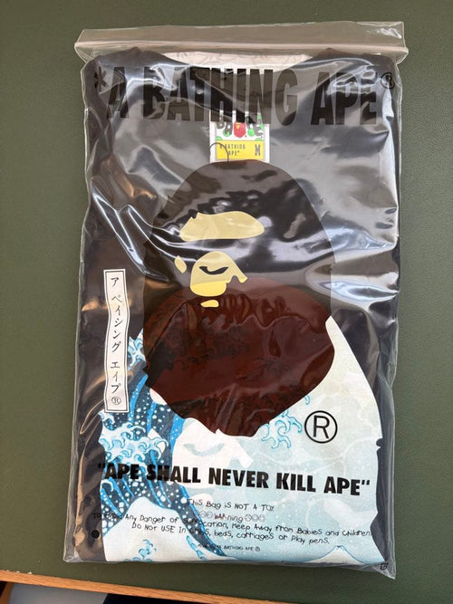 A Bathing Ape T-Shirts Bape X Ukiyo-E Head Tee Black