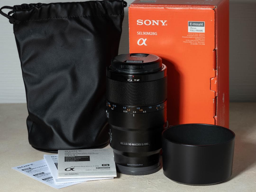 Sony Lens (Single Focus) Fe F2.8 Macro G Sel90M28G