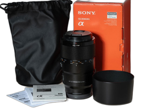 Sony Lens (Single Focus) Fe F2.8 Macro G Sel90M28G