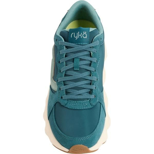 Sneakers Ryka Podflow Retro Walking Shoes Wide Width For Women Deep Sea Green