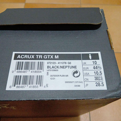 Arc'Teryx Mountaineering Shoes Trekking Acrux Tr Gtx M