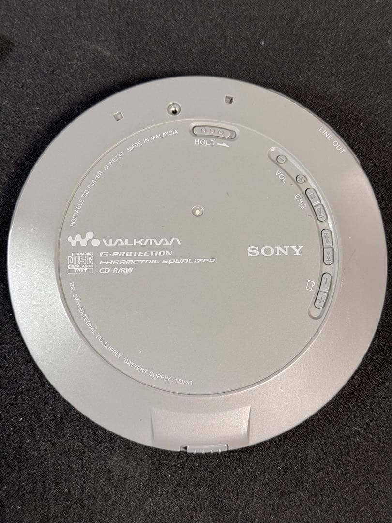 Sony Portable Cd Player Mp3 Atrac D-Ne730