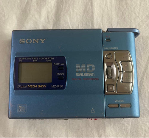 Sony Portable Md Players Mz-R50