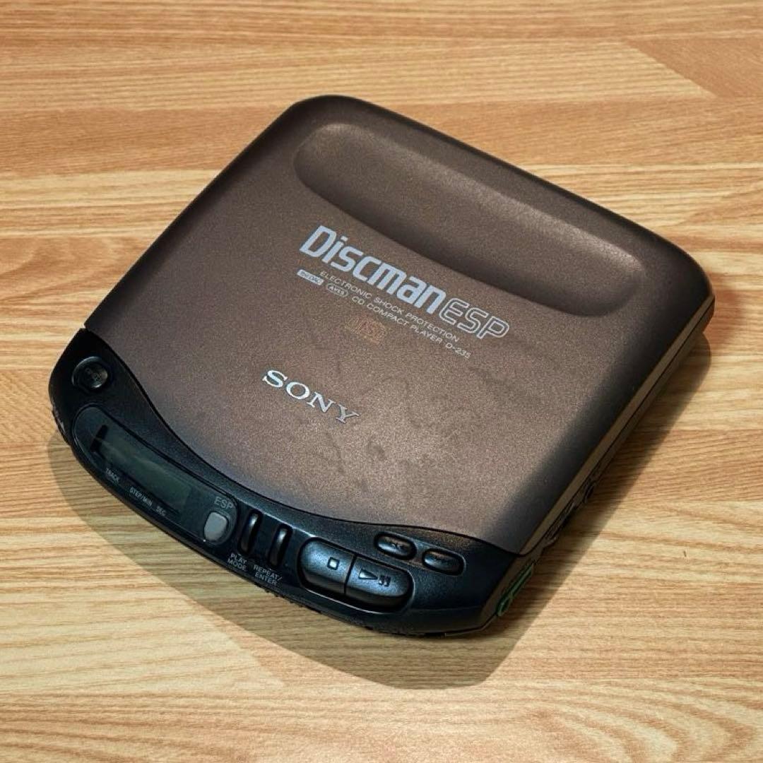 Sony Portable Cd Player Discman Esp D-235