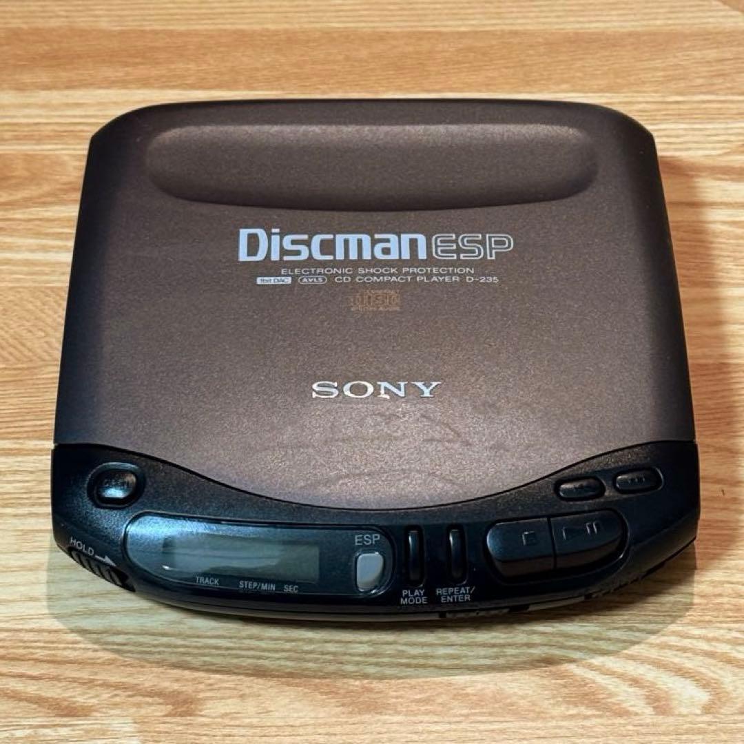 Sony Portable Cd Player Discman Esp D-235