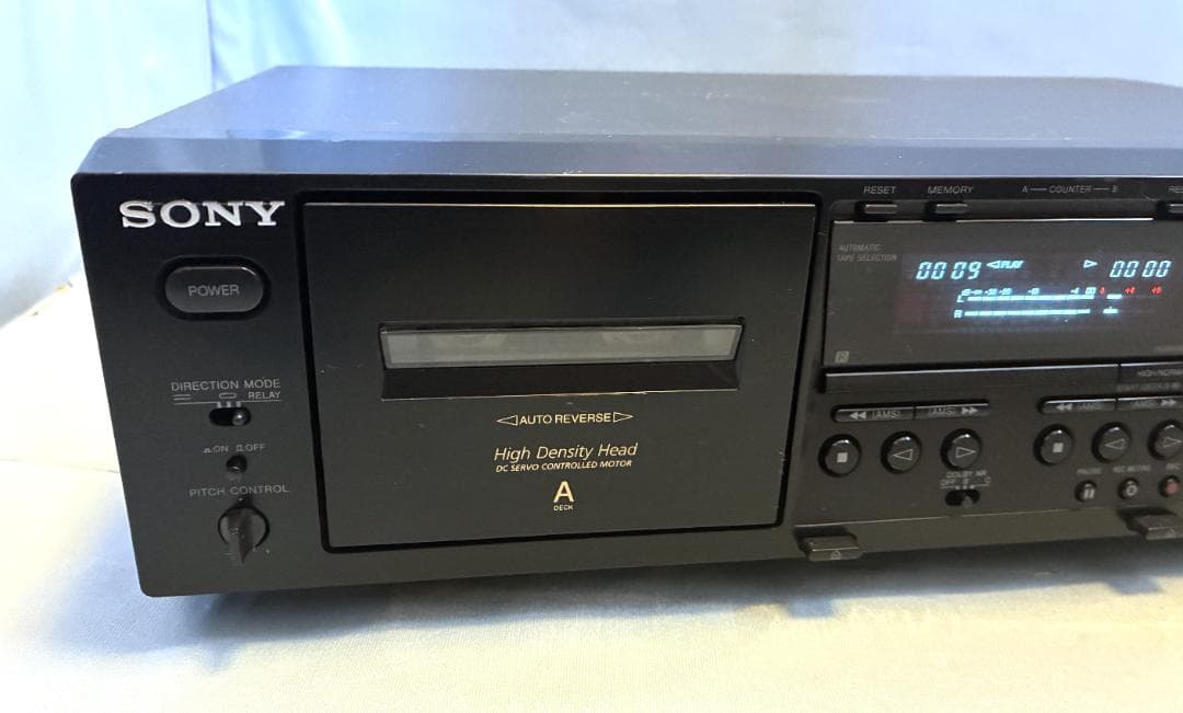 Sony Cd Md Cassette Deck Ok Tc-We475
