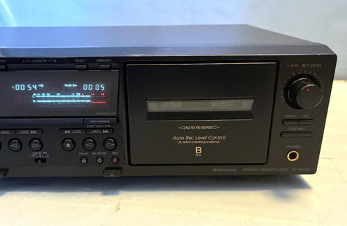 Sony Cd Md Cassette Deck Ok Tc-We475