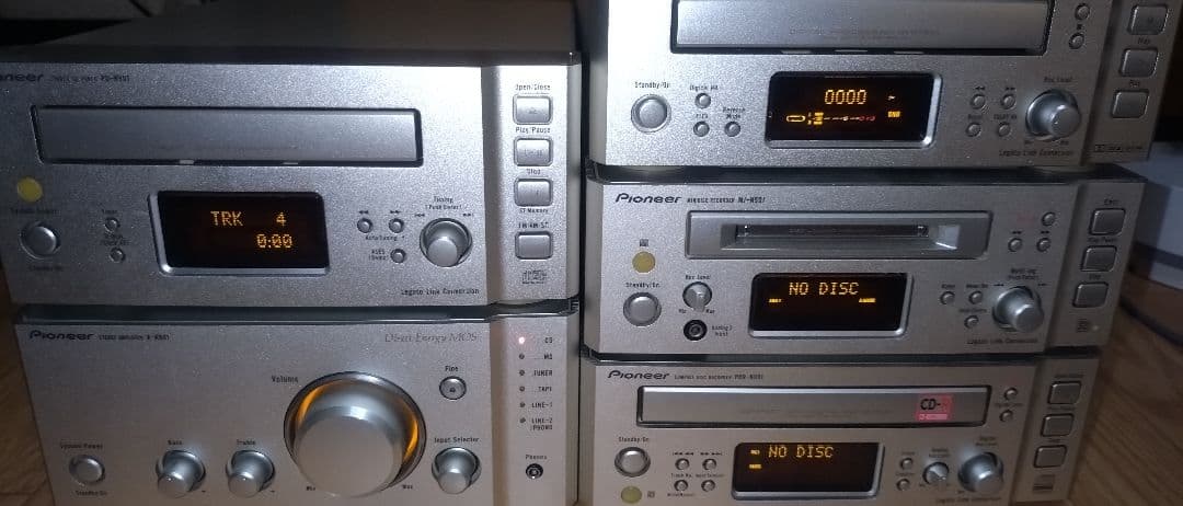 Pioneer Cd, Md Cassette Decks X-N901