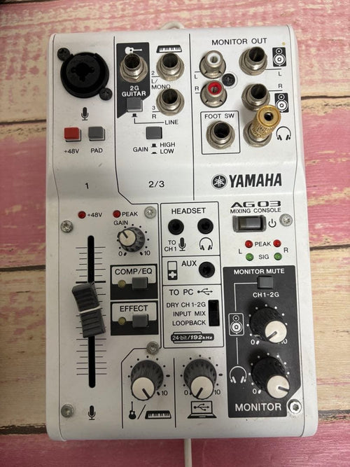 Yamaha Interface Ag03