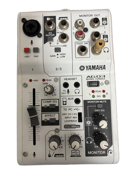 Yamaha Interface Ag03
