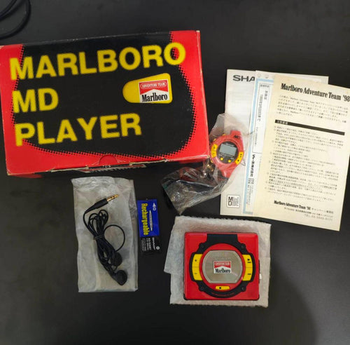 Sharp Portable Md Player Marlboro Md-Ss302M
