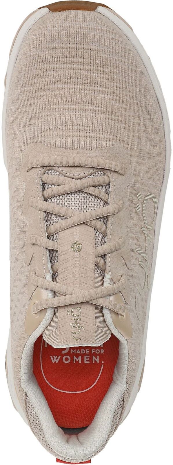 Leica Sneakers Ryka Womens Devotion X Max Rs Walking Shoes Beige Tonal Metallic